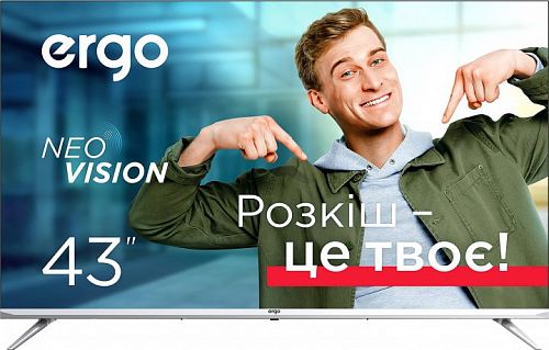 Купить Телевізор LCD ERGO 43GFS6500 в магазине vsesvit.shop
