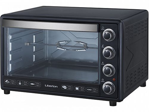 Купить Електродухівка Liberton LEO-650 Black в магазине vsesvit.shop