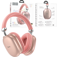 Навушники HOCO W35 Max Joy BT5.3/90hours Pink каталог товаров