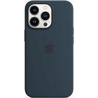 Накладка Apple iPhone 14 Abyss Blue Silicone Case Full