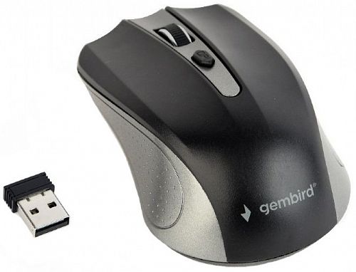 Купить Миша GEMBIRD MUSW-4B-04 Black USB Green в магазине vsesvit.shop