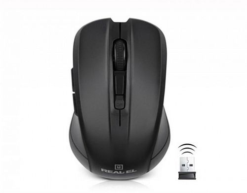 Купить Миша REAL-EL RM-317W  USB в магазине vsesvit.shop