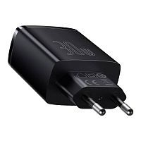 CЗУ BASEUS Compact Quick Charger 2U+C 30W EU Black (CCXJ-E01)