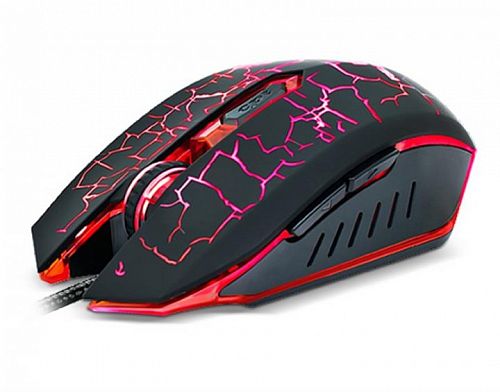 Купить Миша REAL-EL RM-520 Gaming Black  (EL123200020) в магазине vsesvit.shop