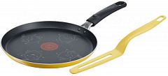 Сковорода для млинців Tefal з лопаткою Fruits лимон 25 см (B4381002)