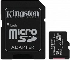 Карта пам'яті PATRIOT MicroSDXC 64GB UHS-I/U3 Class 10 EP A1 R90/W80MB/s + SD-adapter (PEF64GEP31MCX)